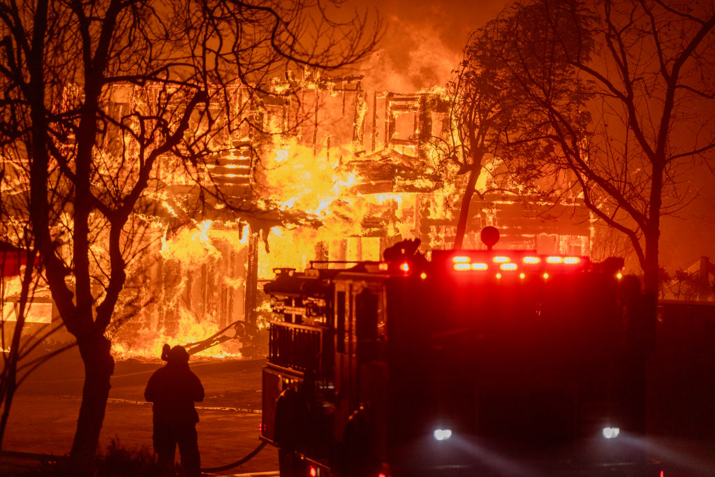 Powerful Winds Fuel Multiple Fires Across Los Angeles Area