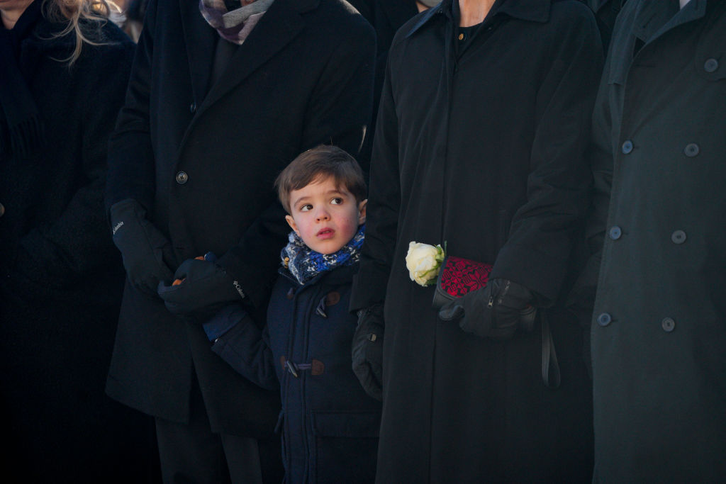 Body Of Former President Jimmy Carter Departs Capitol Building After Lying In State