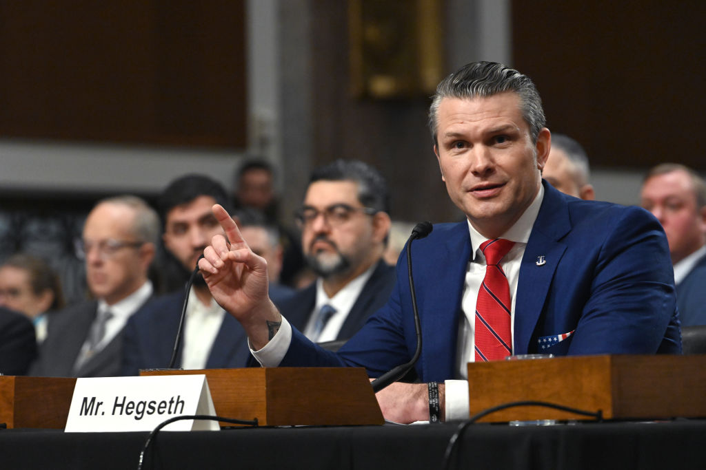 Senate Armed Services Committee Holds Confirmation Hearing For Pete Hegseth