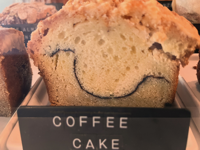 Coffee Cake Guy at the home show