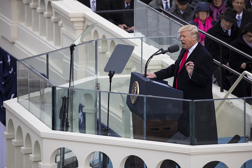Inauguration brought in because of the cold or security concerns?