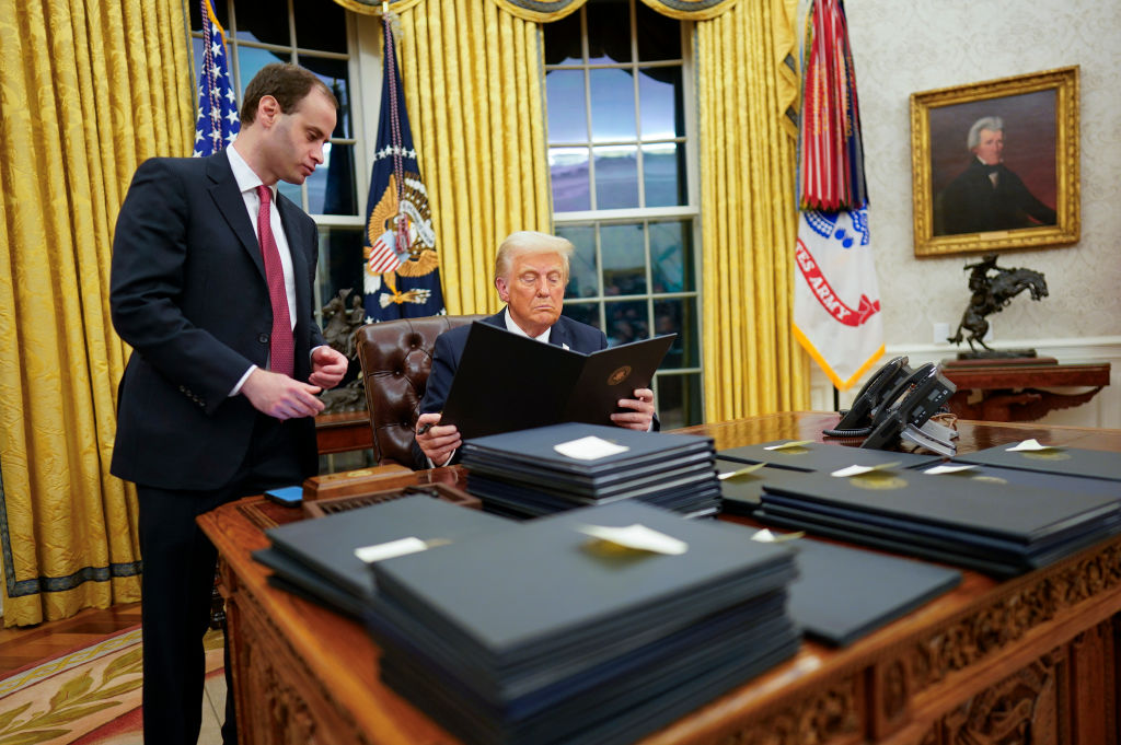 Trump presidency begins with series of executive orders