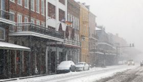 Winter Storm Brings Rare Snowfall To Large Swath Of Southern States