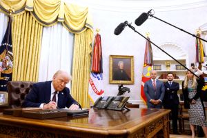 President Donald Trump Signs More Executive Orders