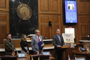 Image of Hoosier Leaders Introducing House/HVAF Partnership