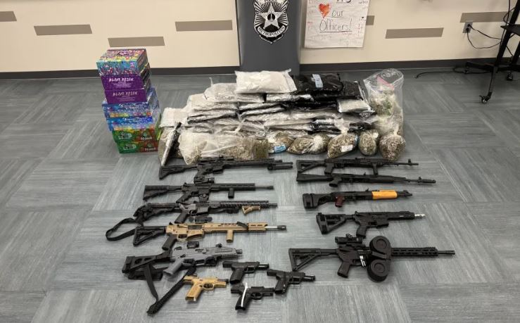 Guns seized by IMPD