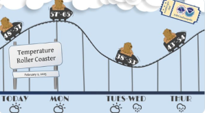Temperature Roller coaster