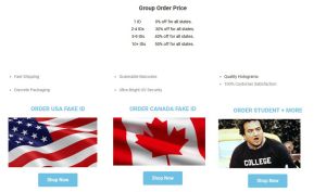 Image From Website Selling Fake IDs