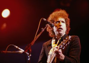 Bob Dylan Performing in Nice
