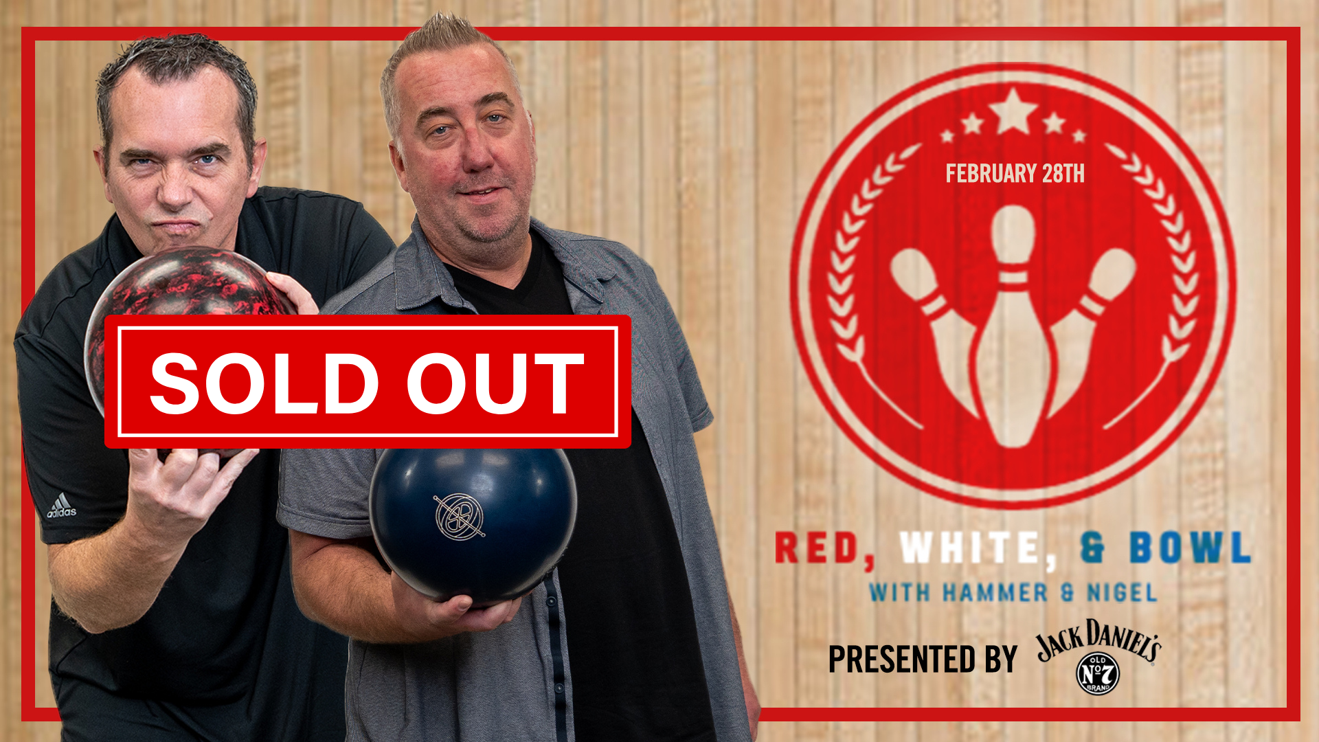 Update hammer and nigel red white and bowl sold out