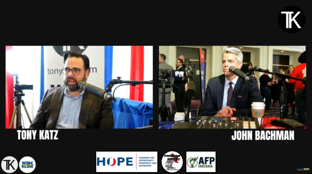 Tony Katz interviews John Bachman of Newsmax At CPAC in DC 2025