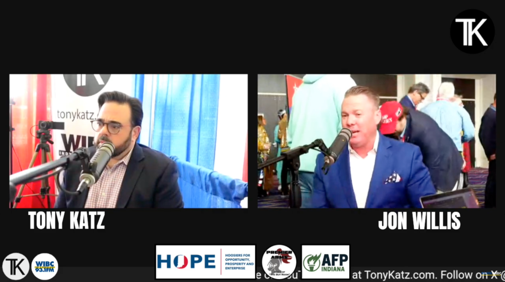 Tony Katz interviews John Bachman of Newsmax At CPAC in DC 2025