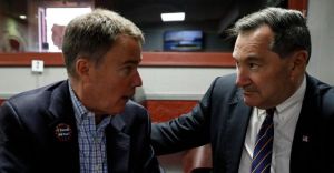 Democratic Indiana Senate Candidate Joe Donnelly Campaigns On Election Day