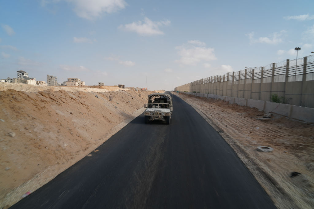 Israel not leaving the Philadelphi corridor