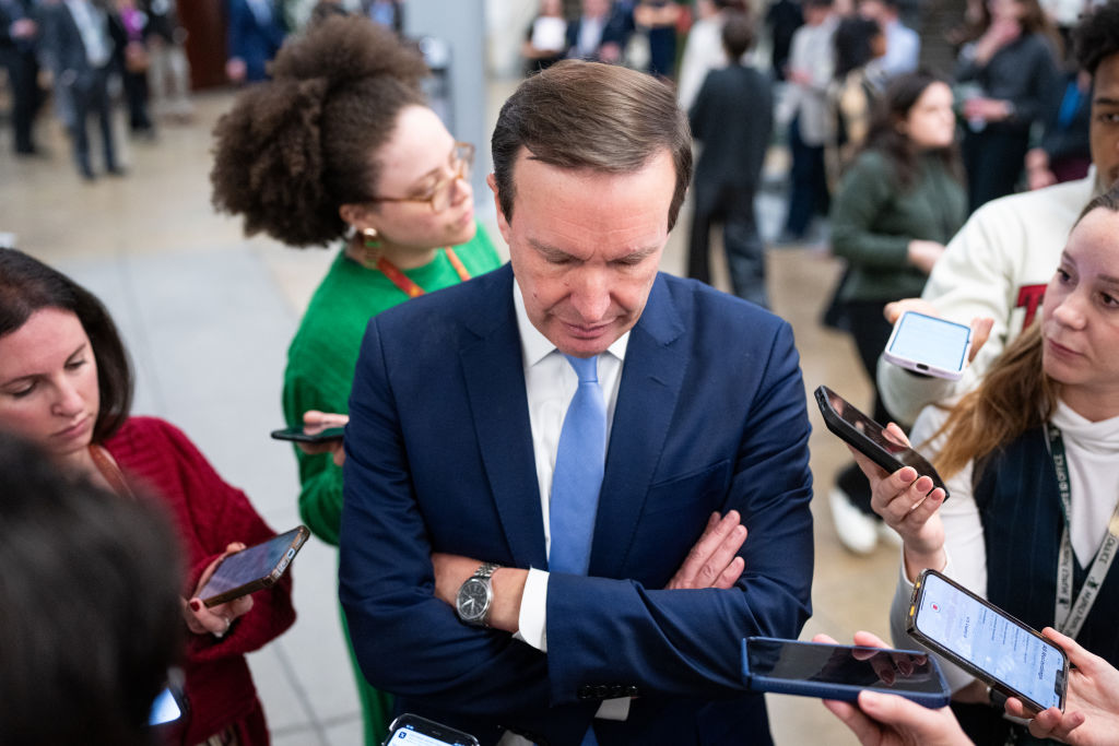 Sen. Chris Murphy says he's fighting to "save democracy"