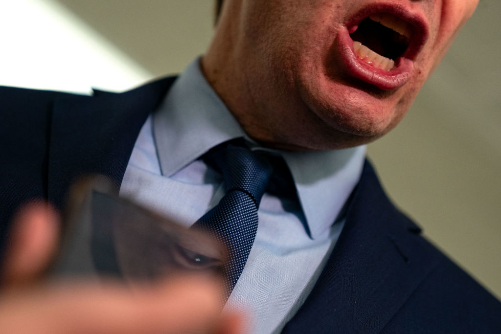 Senator Chris Murphy says Dems are fighting to "save Democracy"