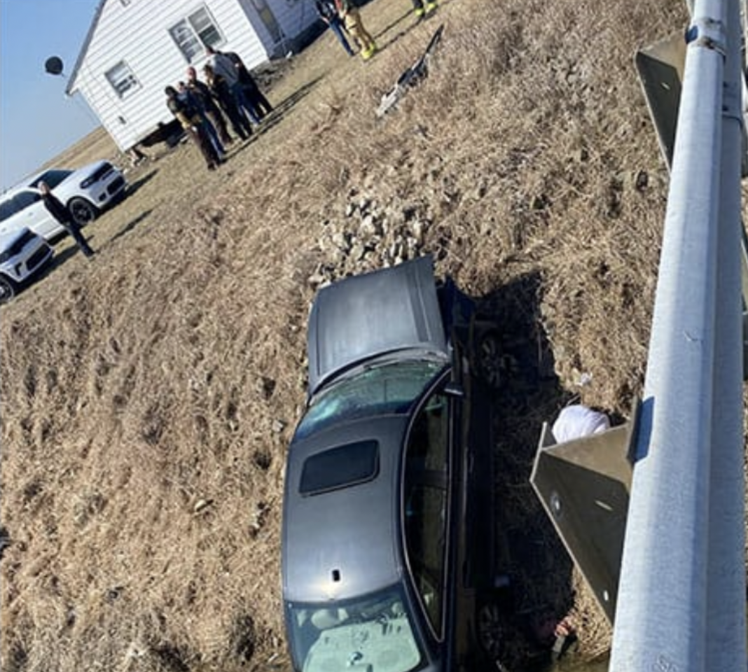 Car found in ditch