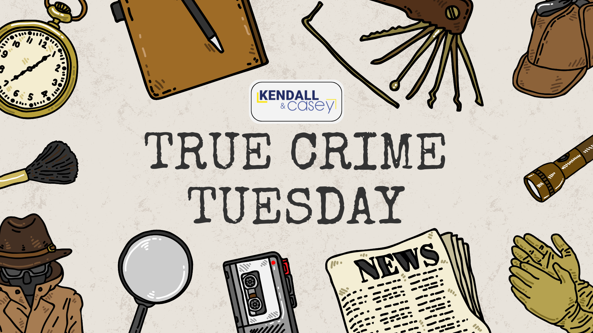 true crime tuesday kendall and casey on WIBC review a case