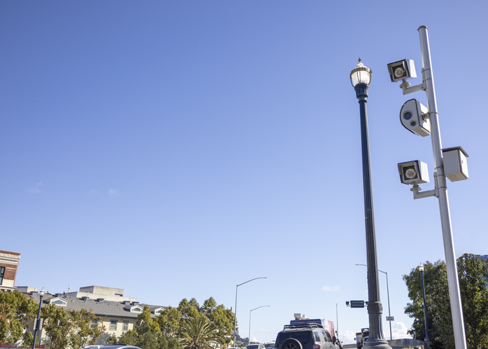 Red light and speed cameras for traffic enforcement