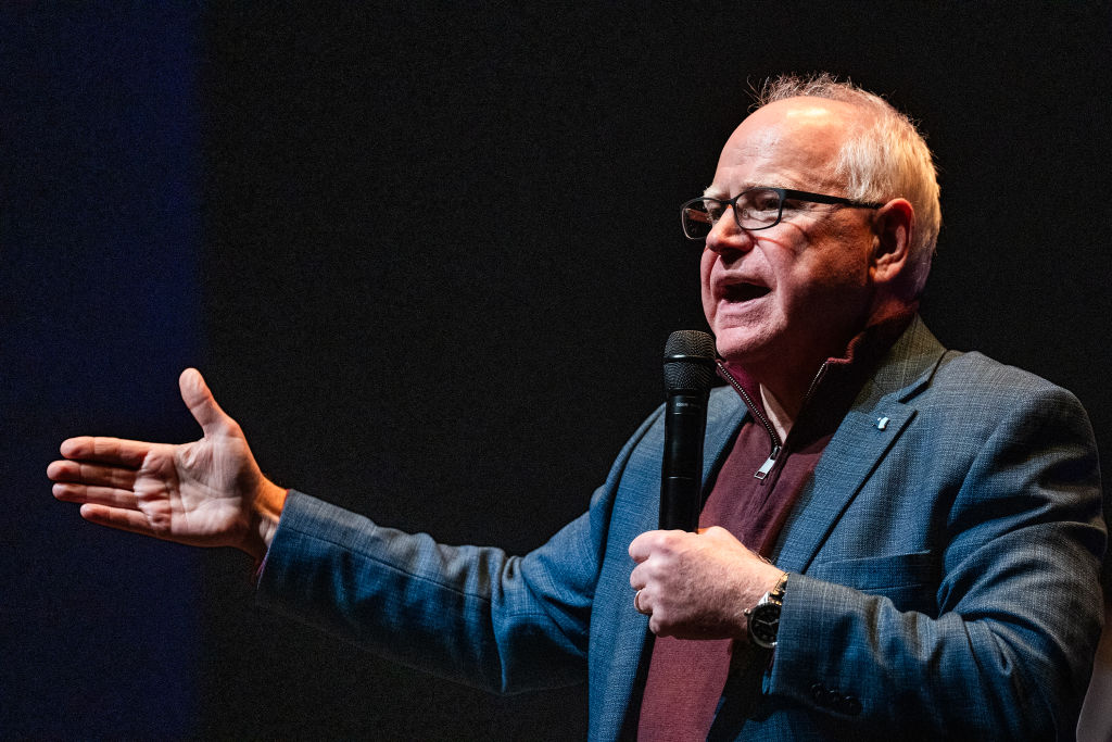 Minnesota Governor Tim Walz talks down Tesla stock which the State of Minnesota owns