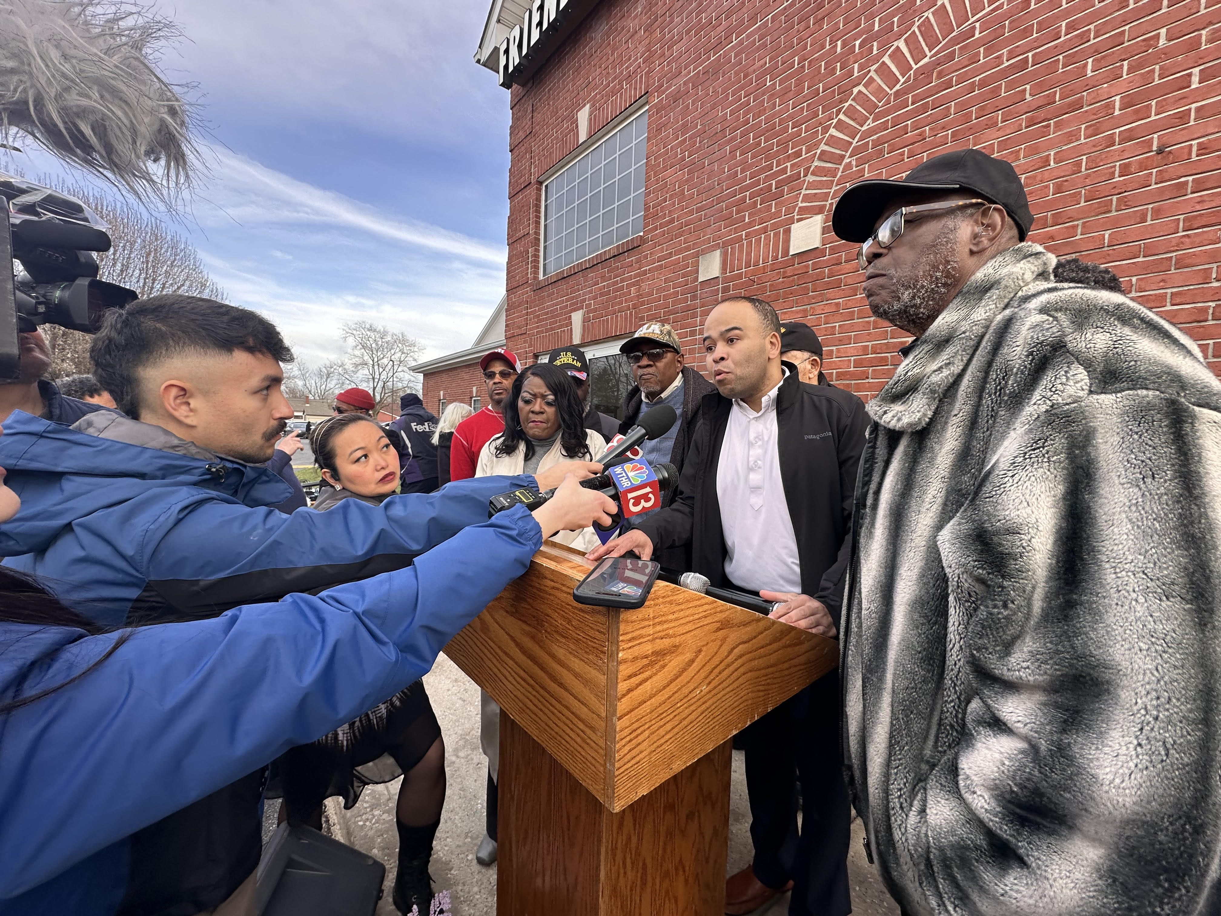 Church and city leaders in Haughville