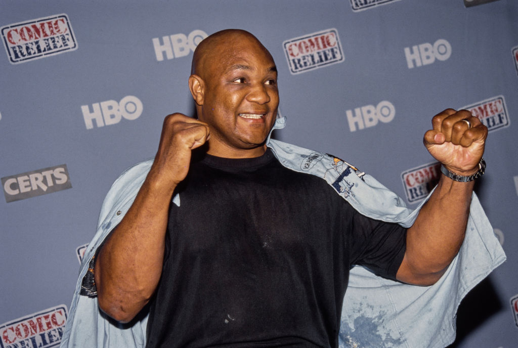 George Foreman at Comic Relief