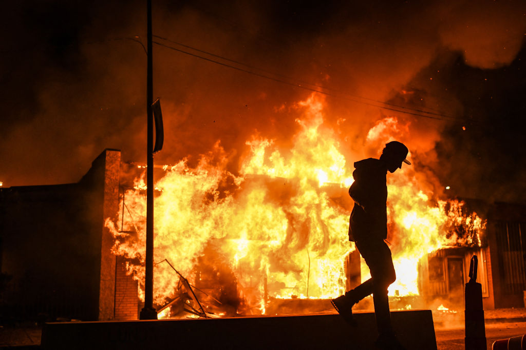 The left always resorts to violence