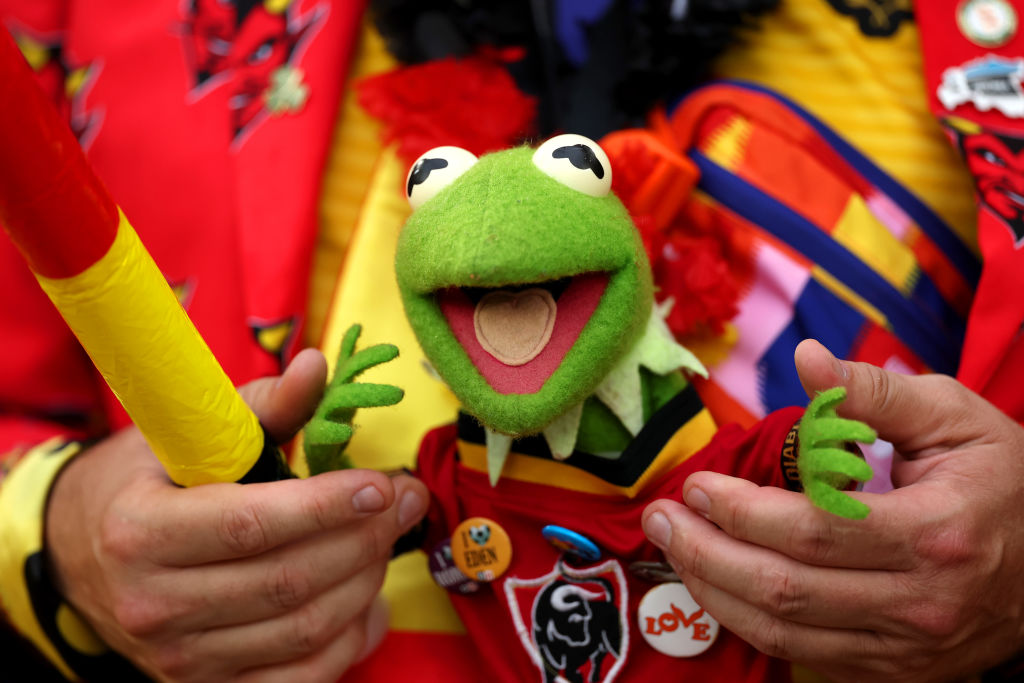 Commencement speaker Kermit the Frog