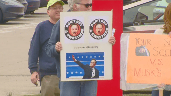 Protest Rally in Castleton