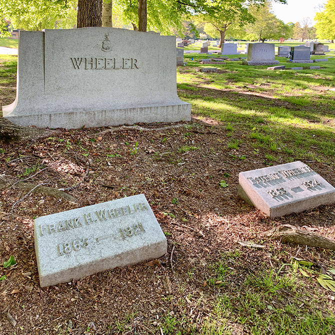 notable hoosiers buried in Crown Hill Cemetary in Indianapolis