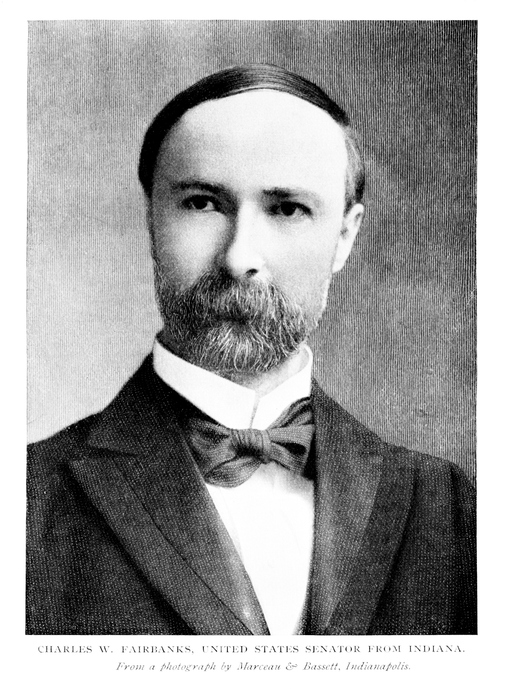 Charles W Fairbanks Photo Portrait, 26th Vice President of the United States
