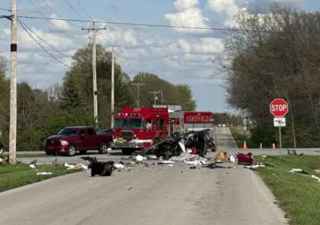 Train Crashed in Tippecanoe County