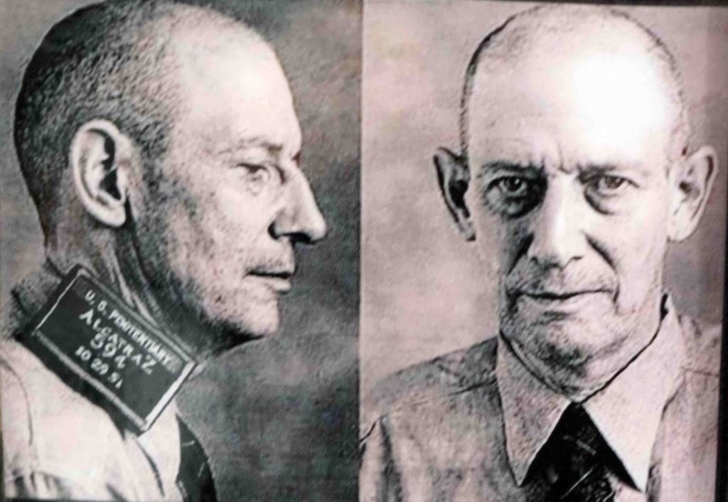 Mug shot of Robert Franklin Stroud.