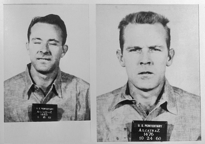 Clarence and John Anglin