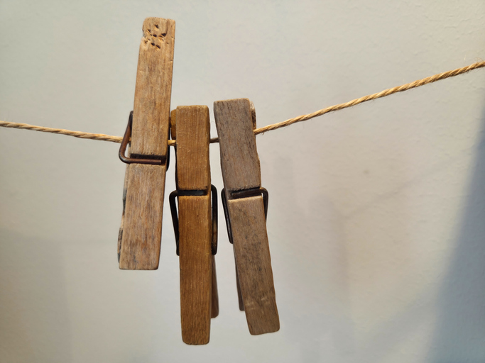 wooden clothes pegs
