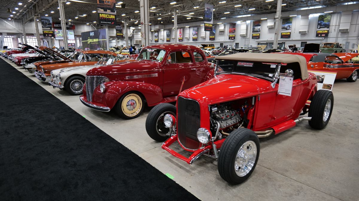 Tony Katz broadcasts live from the mecum Auction ISF