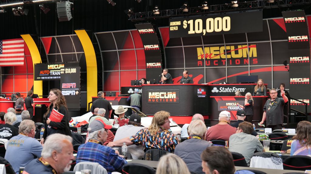 Tony Katz broadcasts live from the mecum Auction ISF