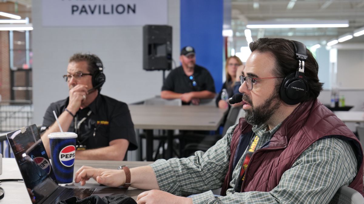 Tony Katz broadcasts live from the mecum Auction ISF