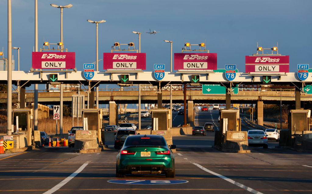New Jersey Turnpike in Newark, New Jersey