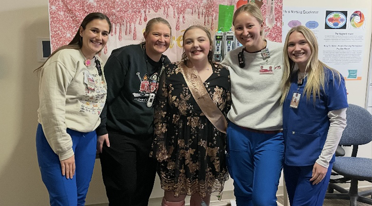 Brilea and Riley nurses