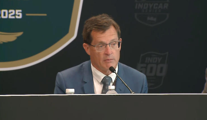 President of IMS and IndyCar Doug Boles
