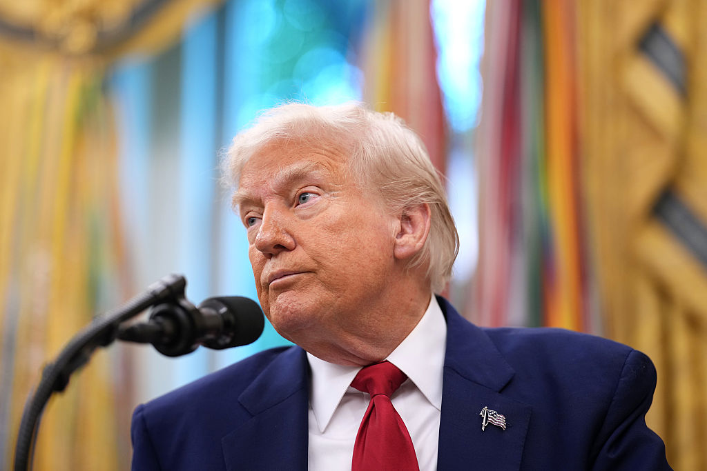 President Trump Holds Swearing-In Ceremony For Interim U.S. Attorney For D.C. Jeanine Pirro