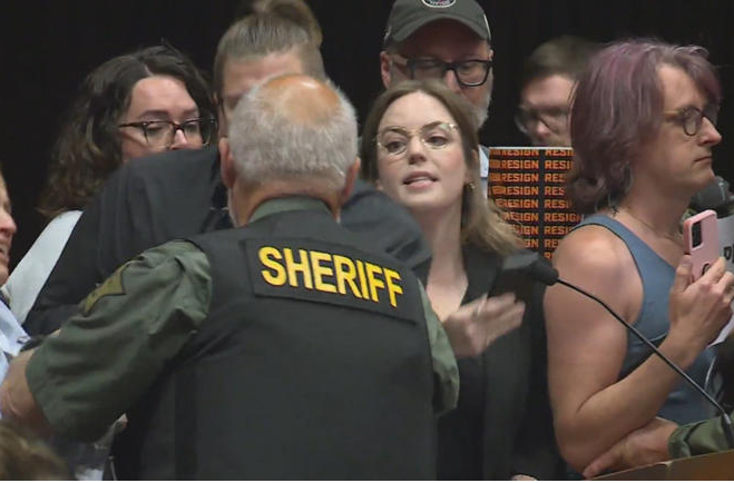 Woman Removed from City-County Council Meeting