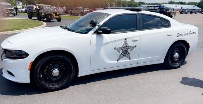 Sheriff Indiana Police Car