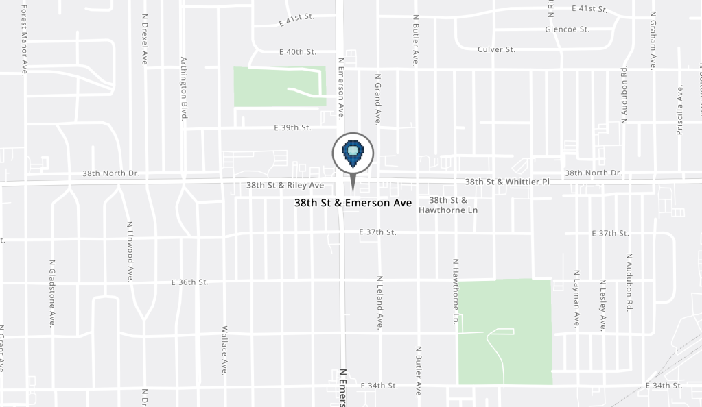 38th St & Emerson Ave