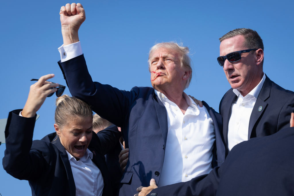 Donald Trump Injured During Shooting At Campaign Rally In Butler, PA