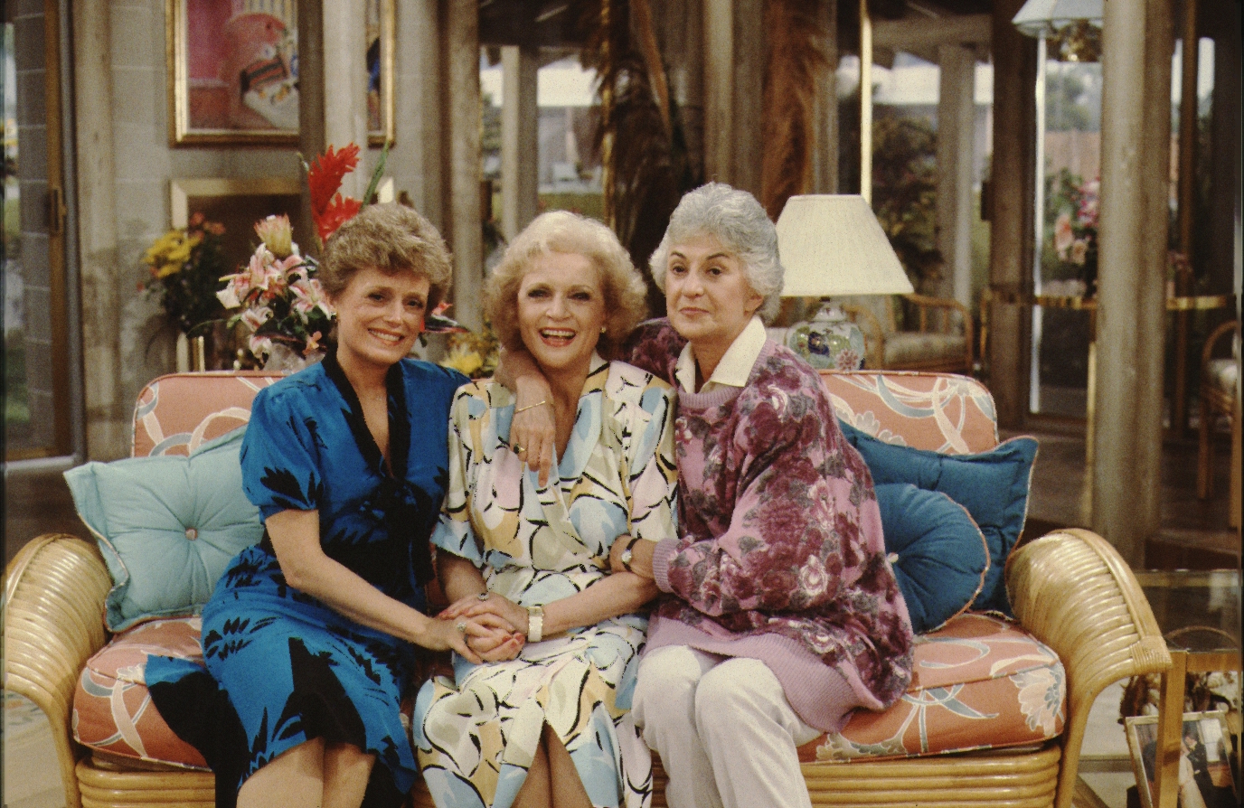 Golden Girls On Set In The Living Room