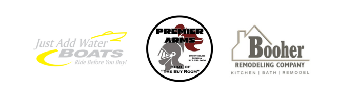 Tony Katxz Hollywood to the Heartland Sponsor Logos - Premier Arms | Just Add Water | Booher