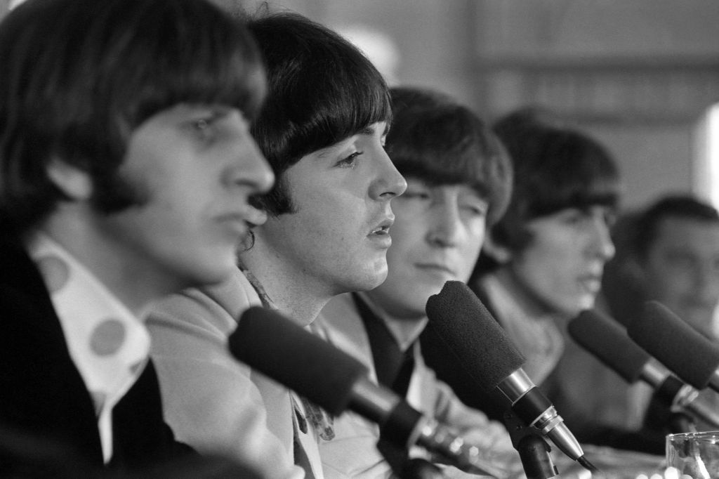 The Beatles Speaking At The Warwick Hotel