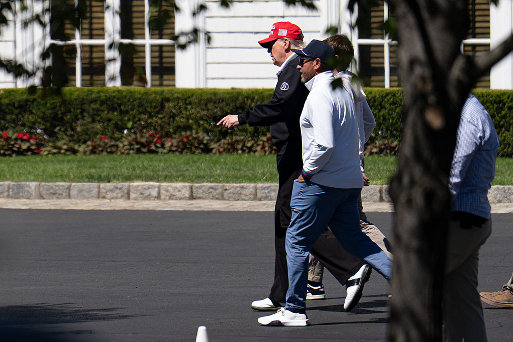 President Trump Remains In Washington For Labor Day Holiday Weekend